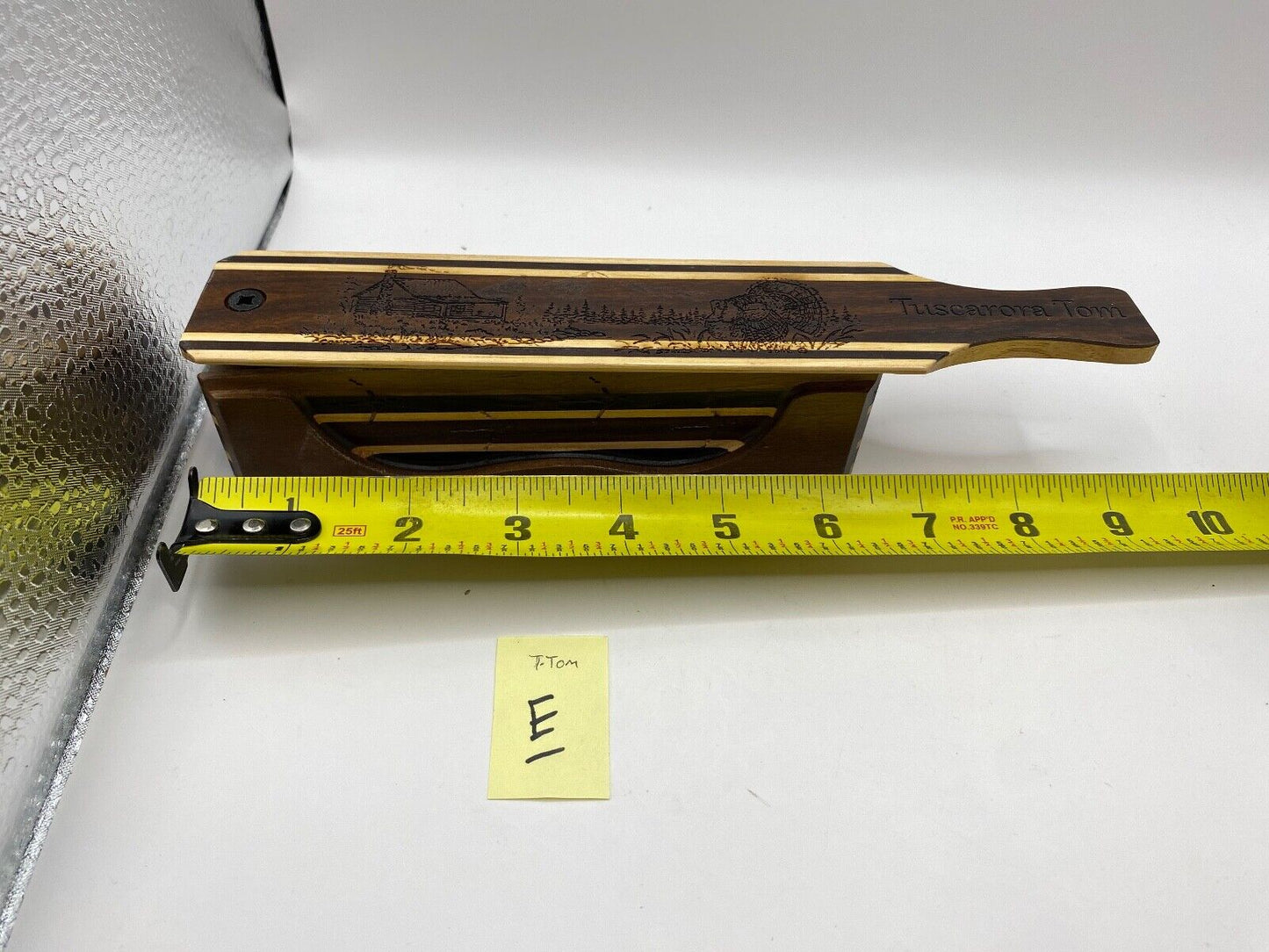 Genuinely Amish Crafted "Tuscarora Tom" Turkey Box Call