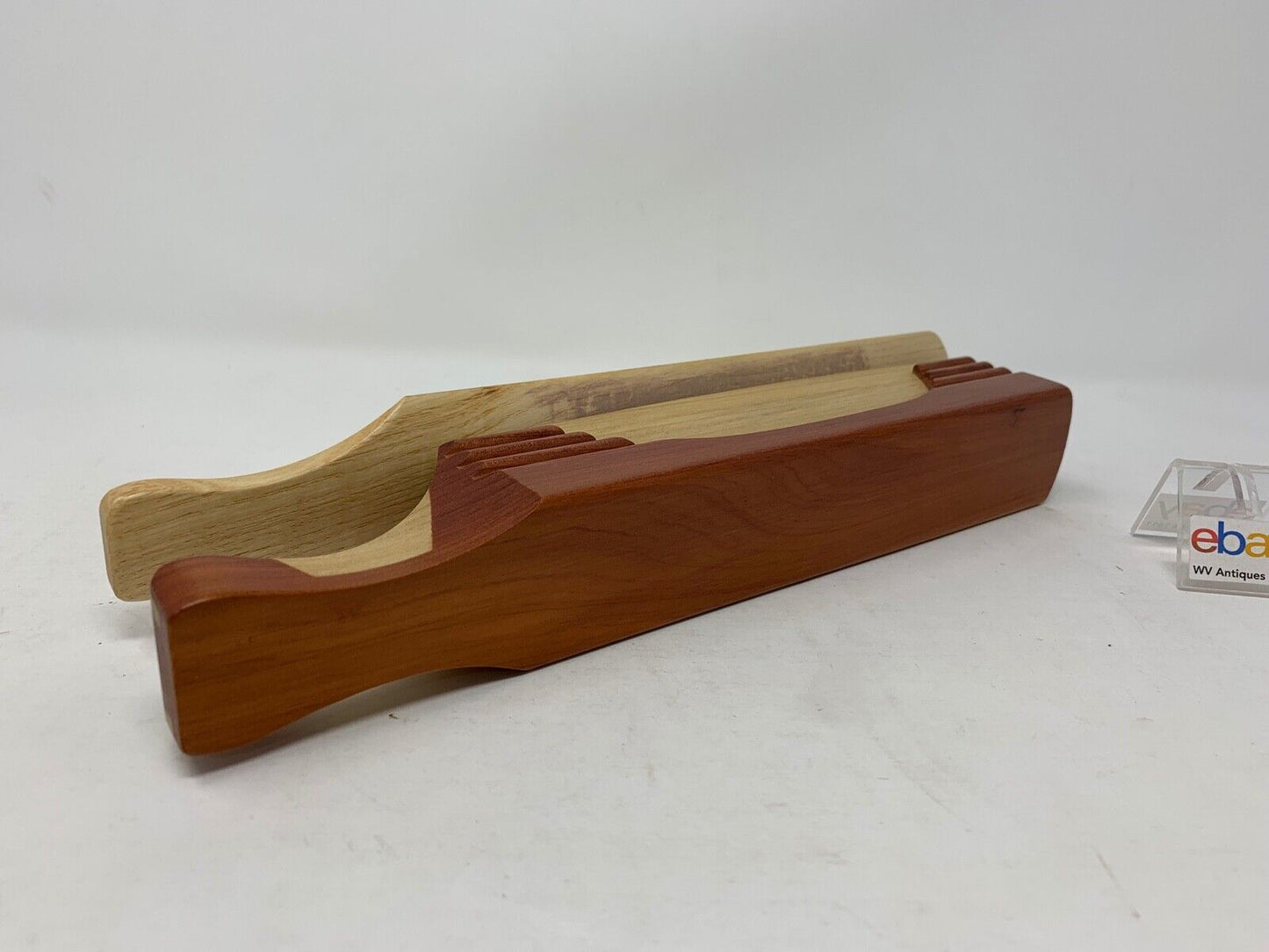 Wooden Amish Crafted "10" Handle Half Moon" Turkey Box Call