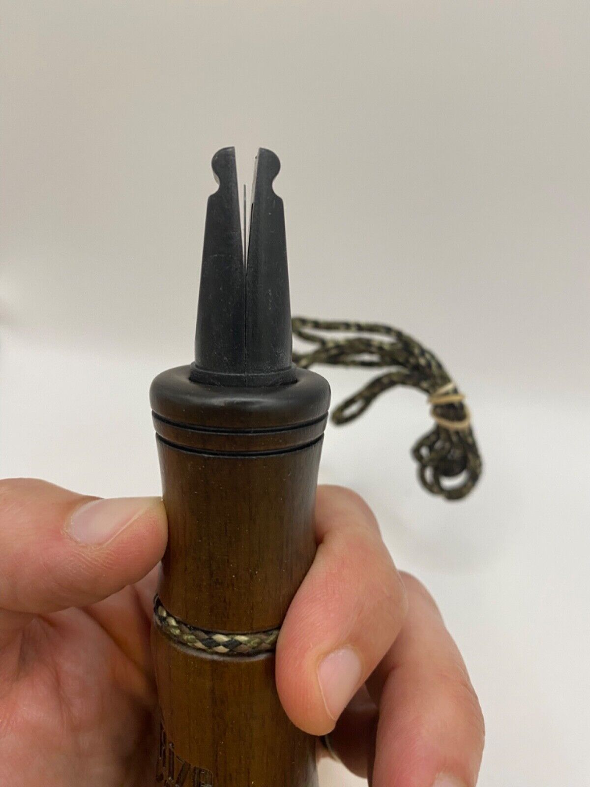 Wooden Amish Crafted Son Rize Crow Call - Big, Full Sound