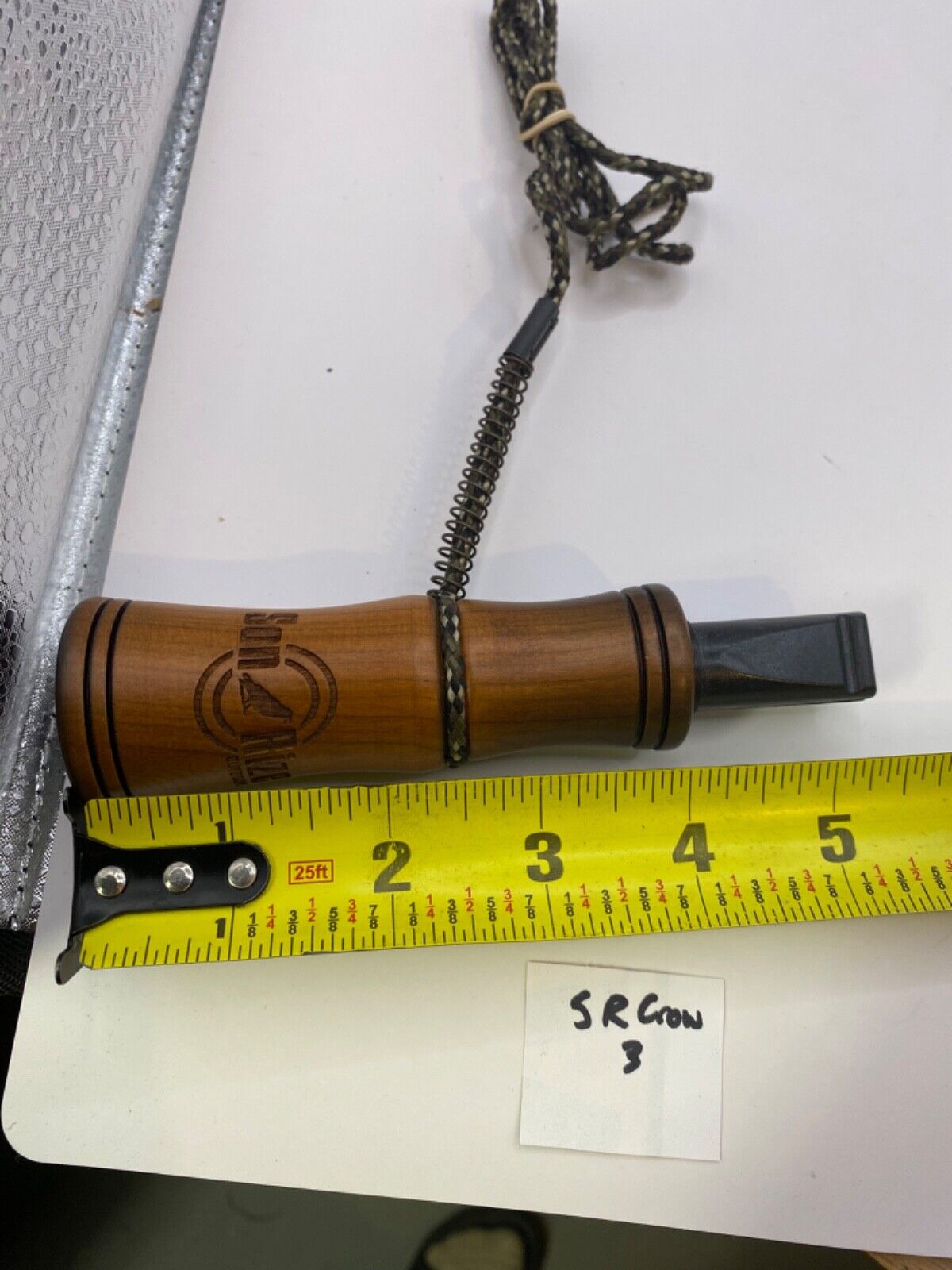 Wooden Amish Crafted Son Rize Crow Call - Big, Full Sound