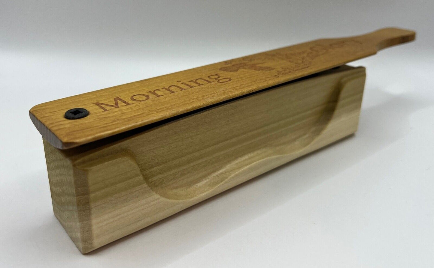 Wooden Amish Crafted "Morning Glory" Limited Edition 2022 Turkey Box Call