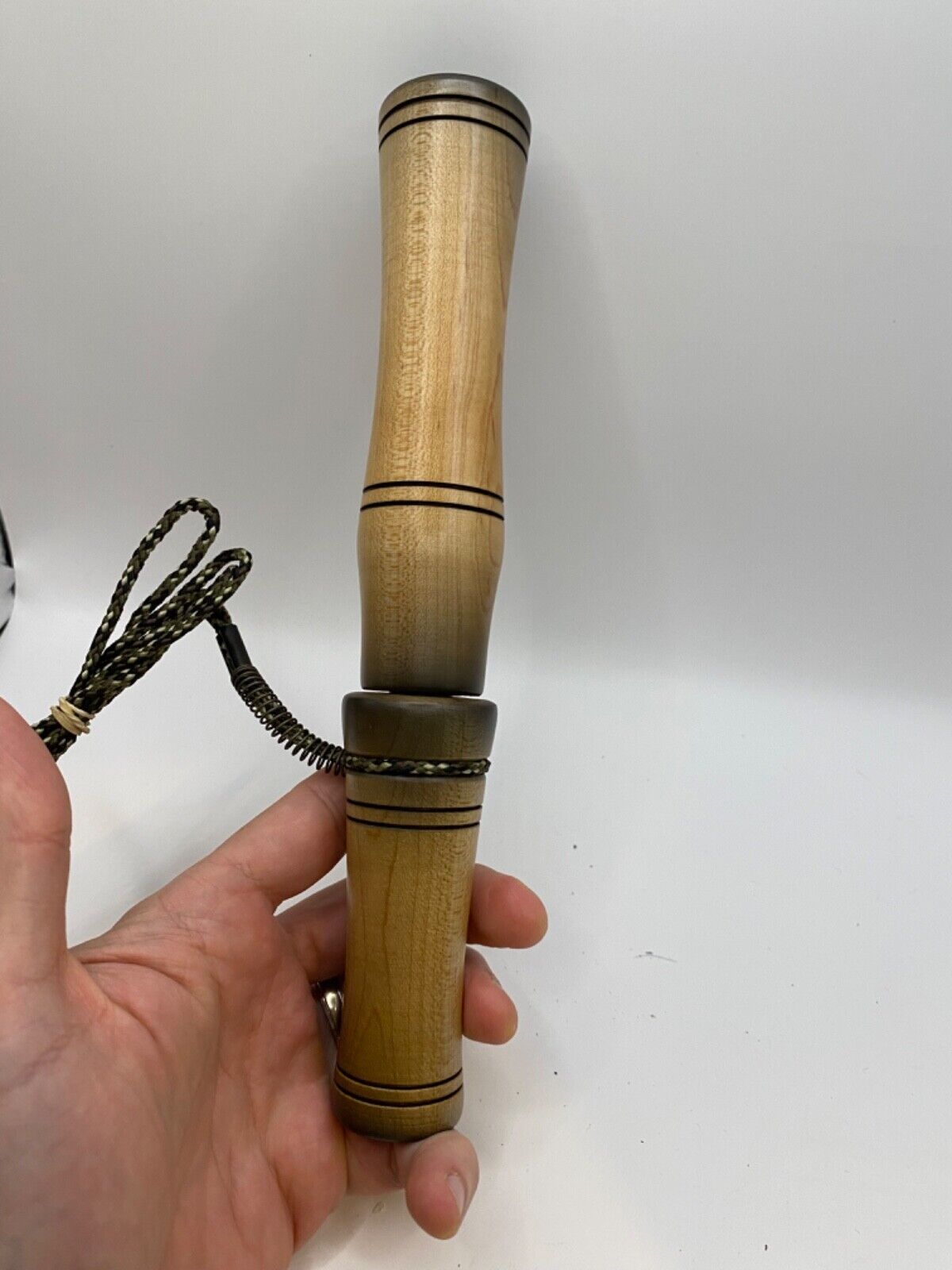 Wooden Amish Crafted Son Rize Buck / Deer Grunt Call - All Wood, Deep Sound!