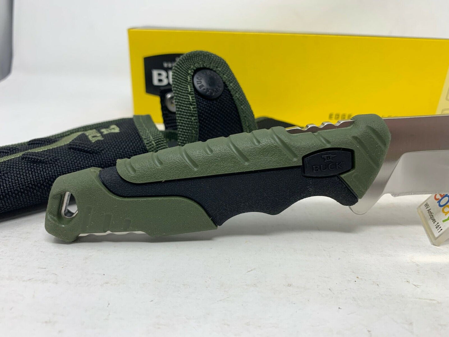 Buck USA 656 Large Pursuit Fixed Blade Hunting Knife with Sheath - New!