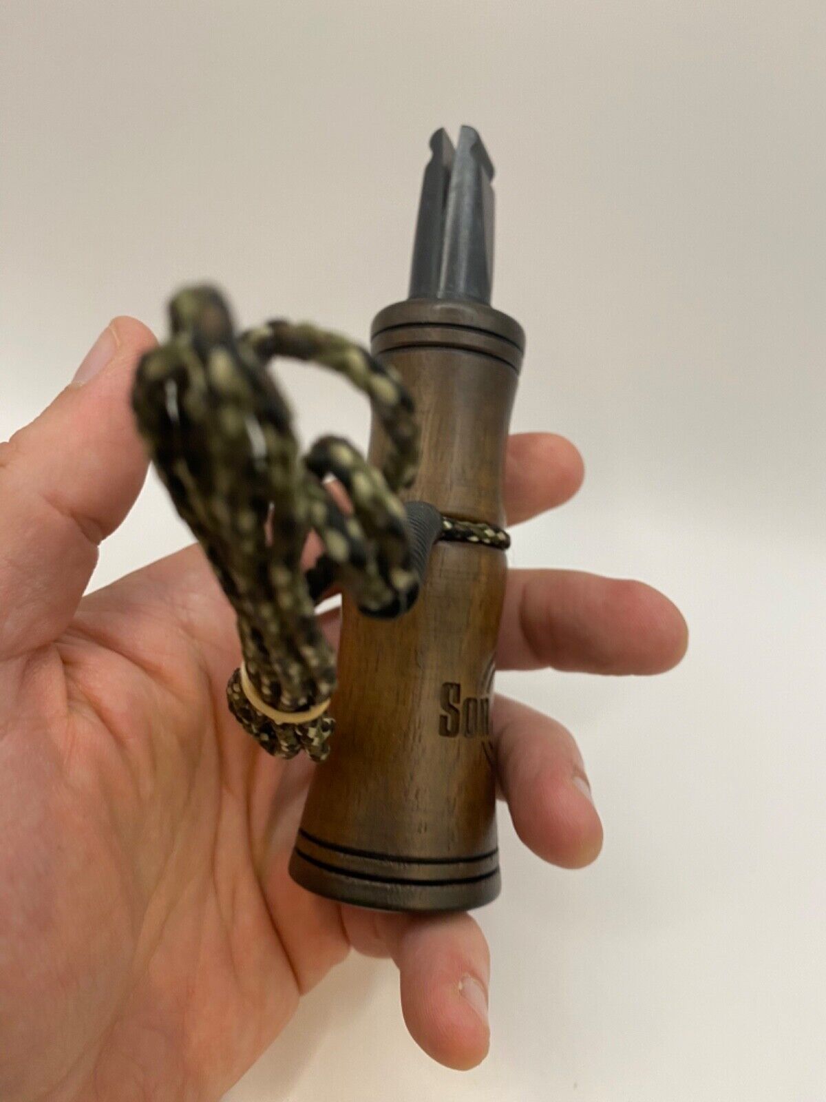 Wooden Amish Crafted Son Rize Crow Call - Big, Full Sound