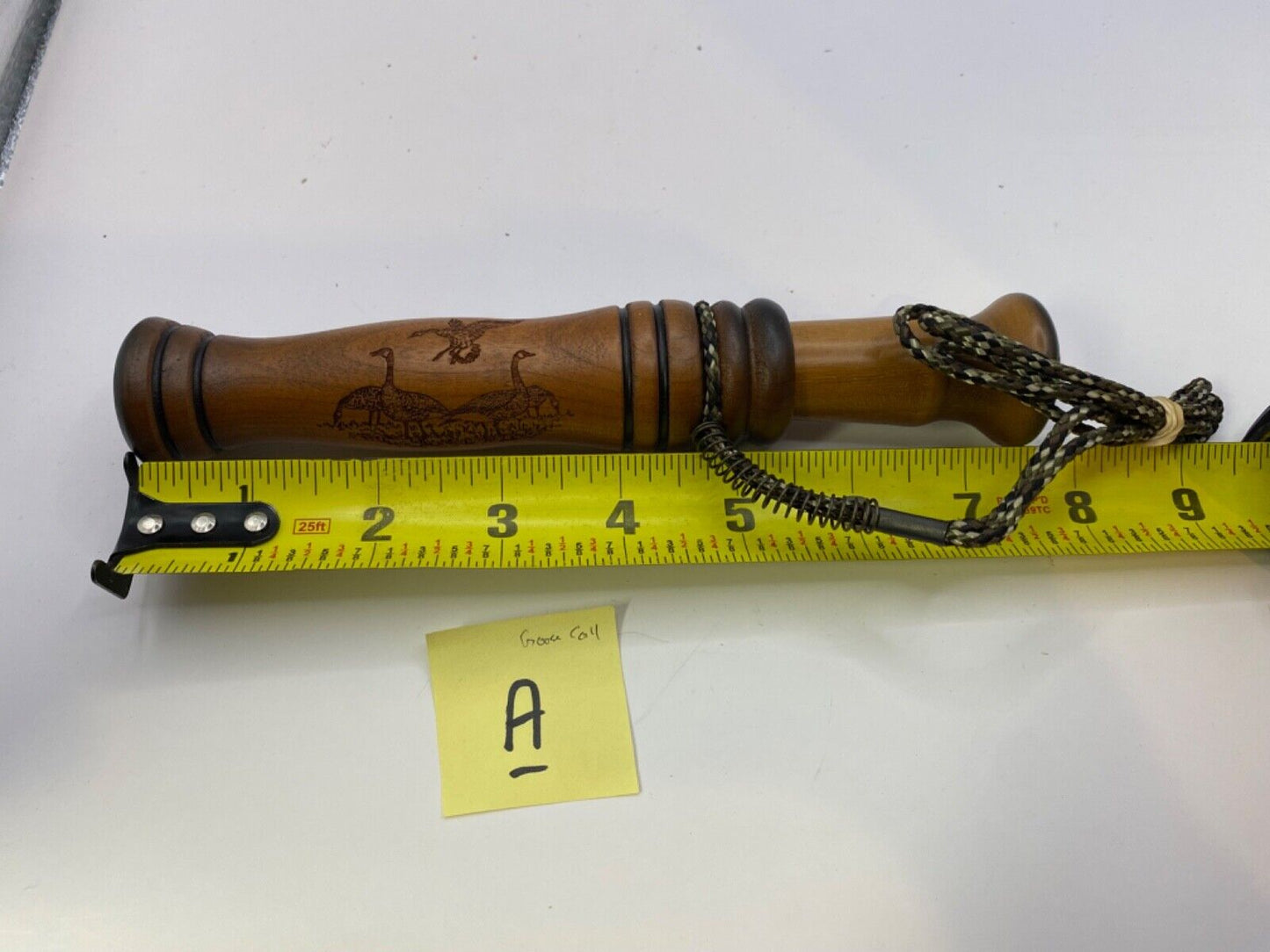 Genuinely Amish Crafted Goose Call with Lanyard - Honker