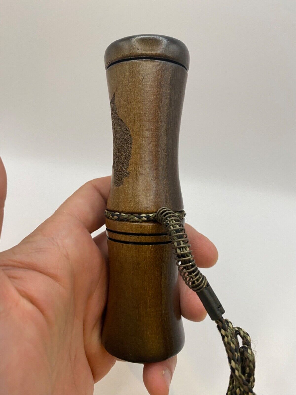Genuinely Amish Crafted Barred Owl Hooter / Call - Wooden - Turkey Locator Call!