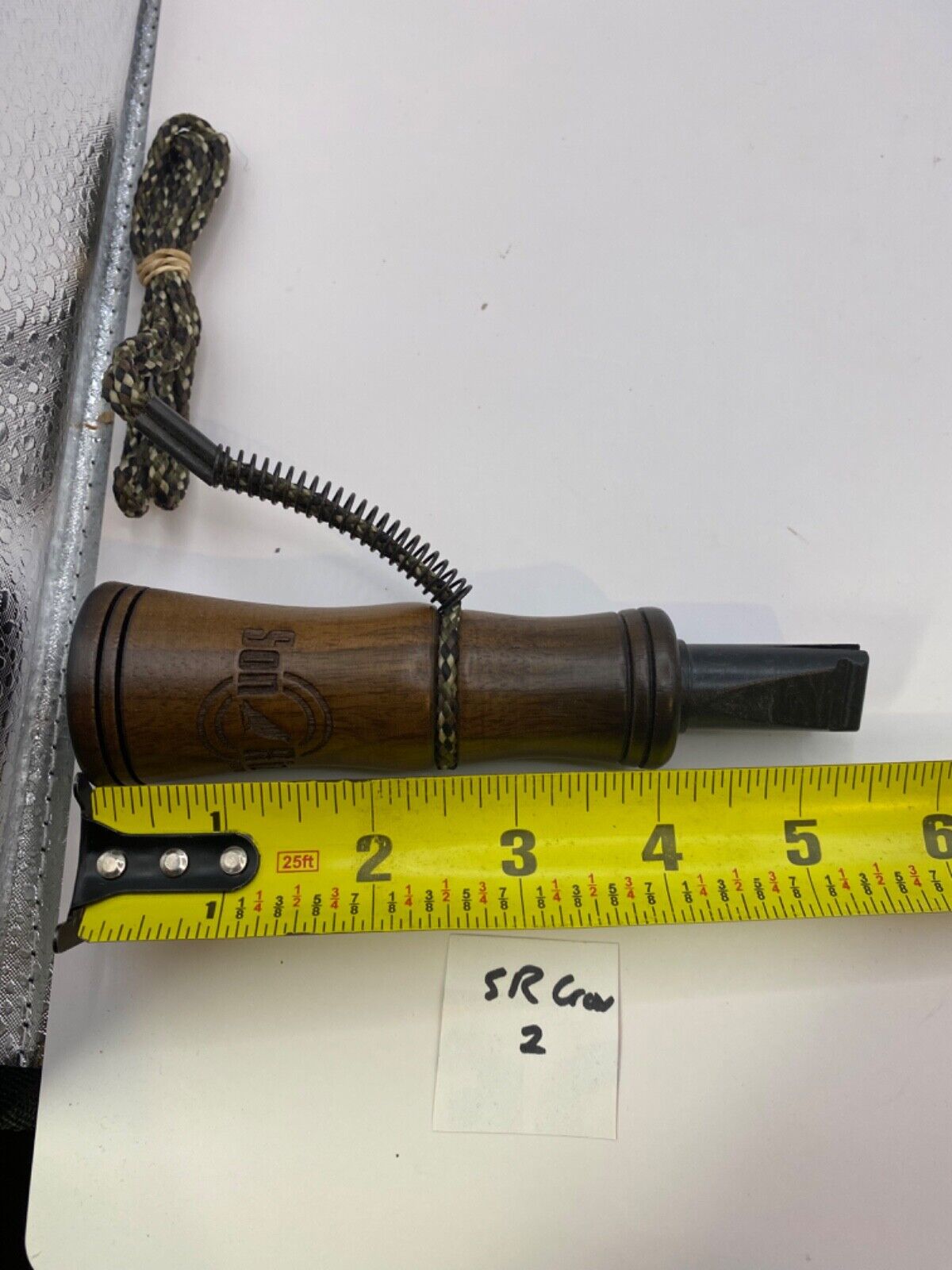 Wooden Amish Crafted Son Rize Crow Call - Big, Full Sound