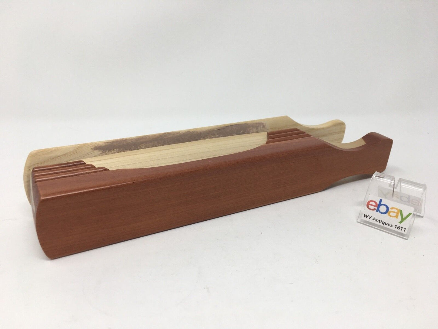 Wooden Amish Crafted "10" Handle Half Moon" Turkey Box Call