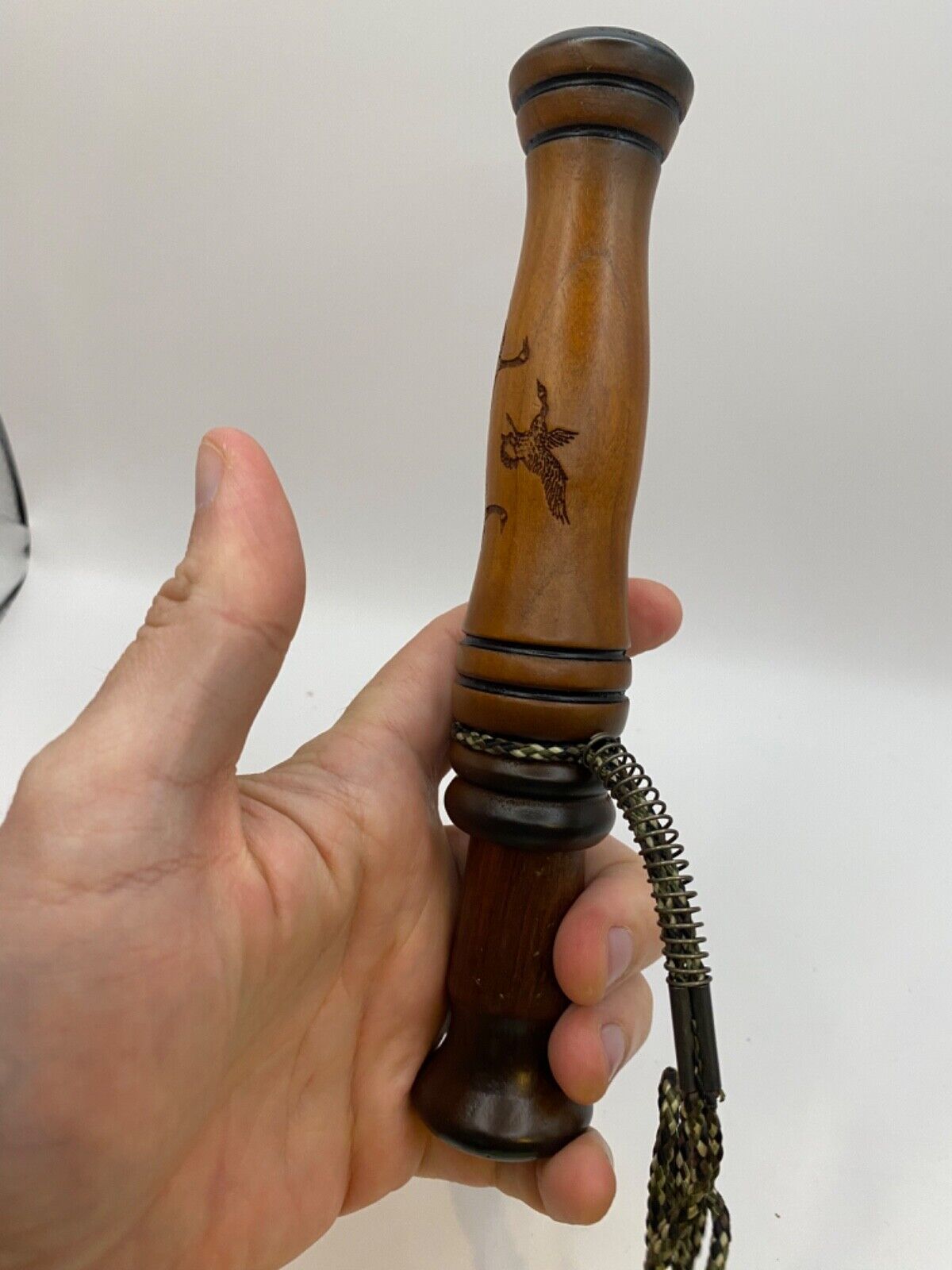 Genuinely Amish Crafted Goose Call with Lanyard - Honker