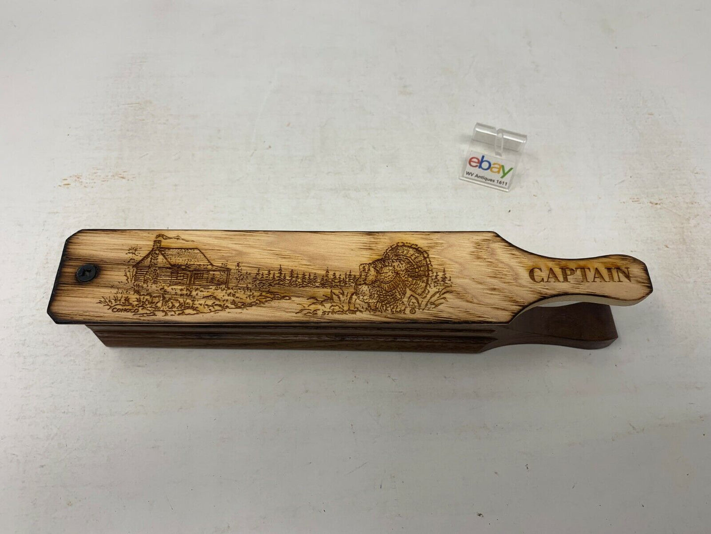 Genuinely Amish Crafted "Captain" Turkey Box Call