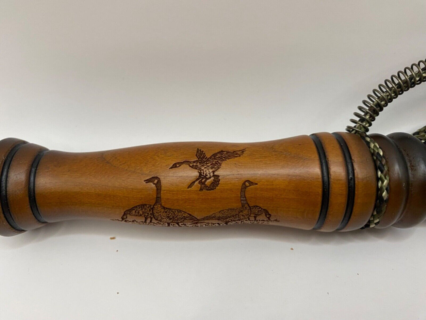 Genuinely Amish Crafted Goose Call with Lanyard - Honker