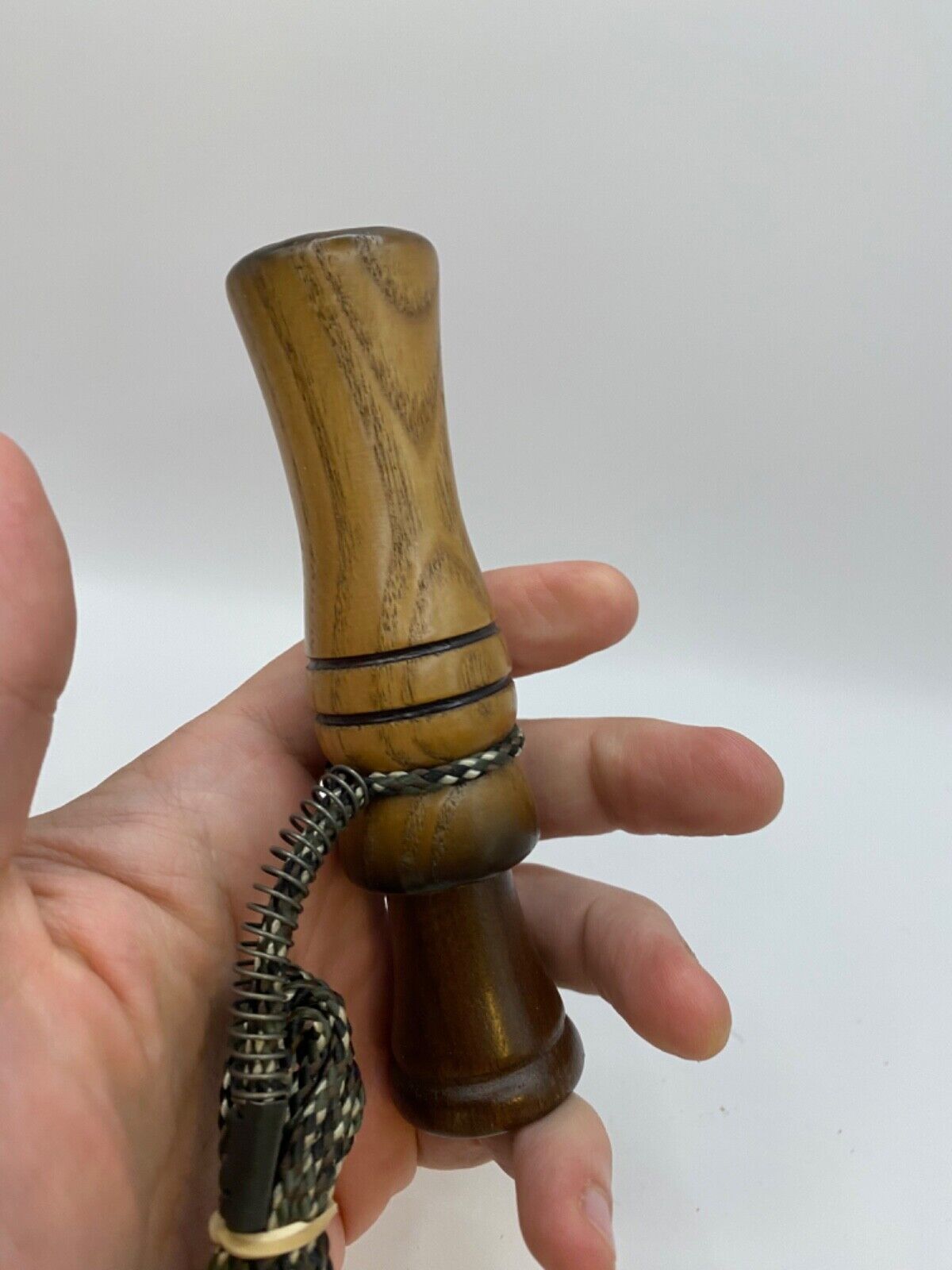 Genuinely Amish Crafted Duck Call with Lanyard - Wooden