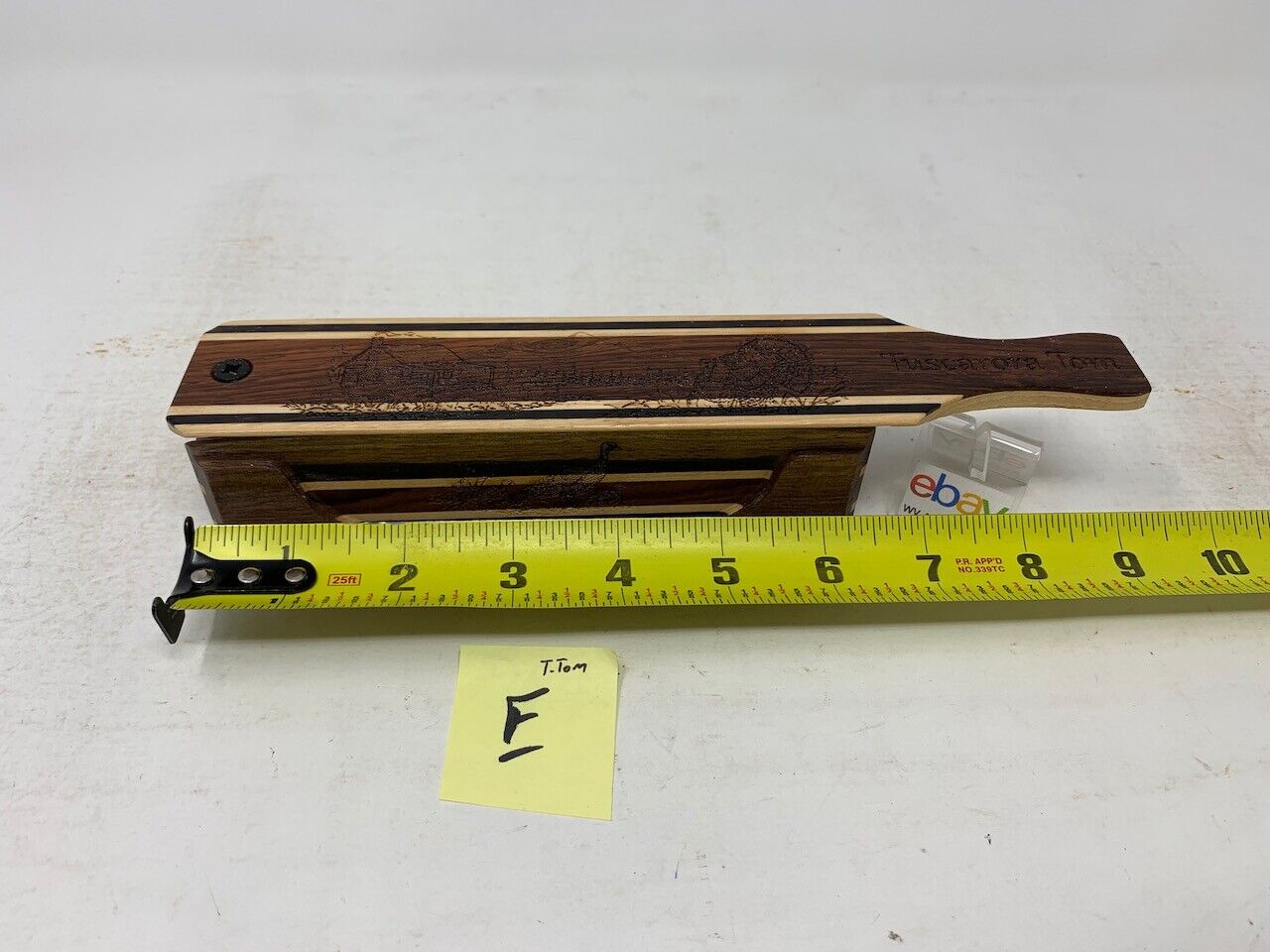 Genuinely Amish Crafted "Tuscarora Tom" Turkey Box Call