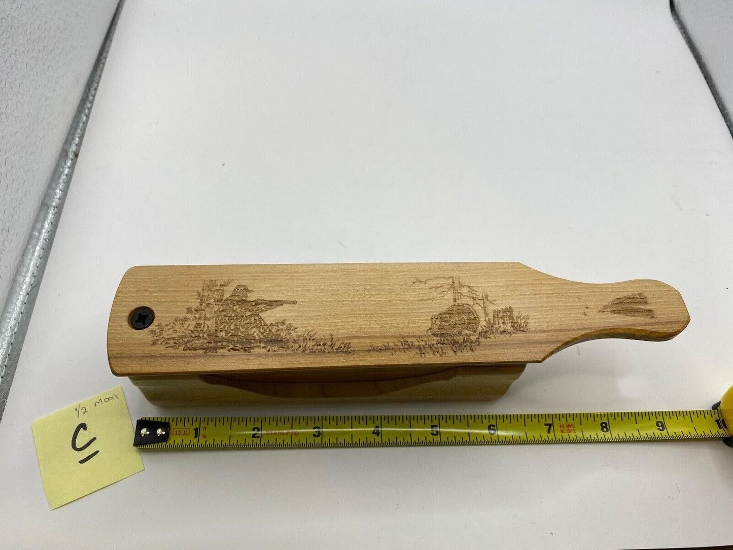Genuinely Amish Crafted "Half Moon" Turkey Box Call