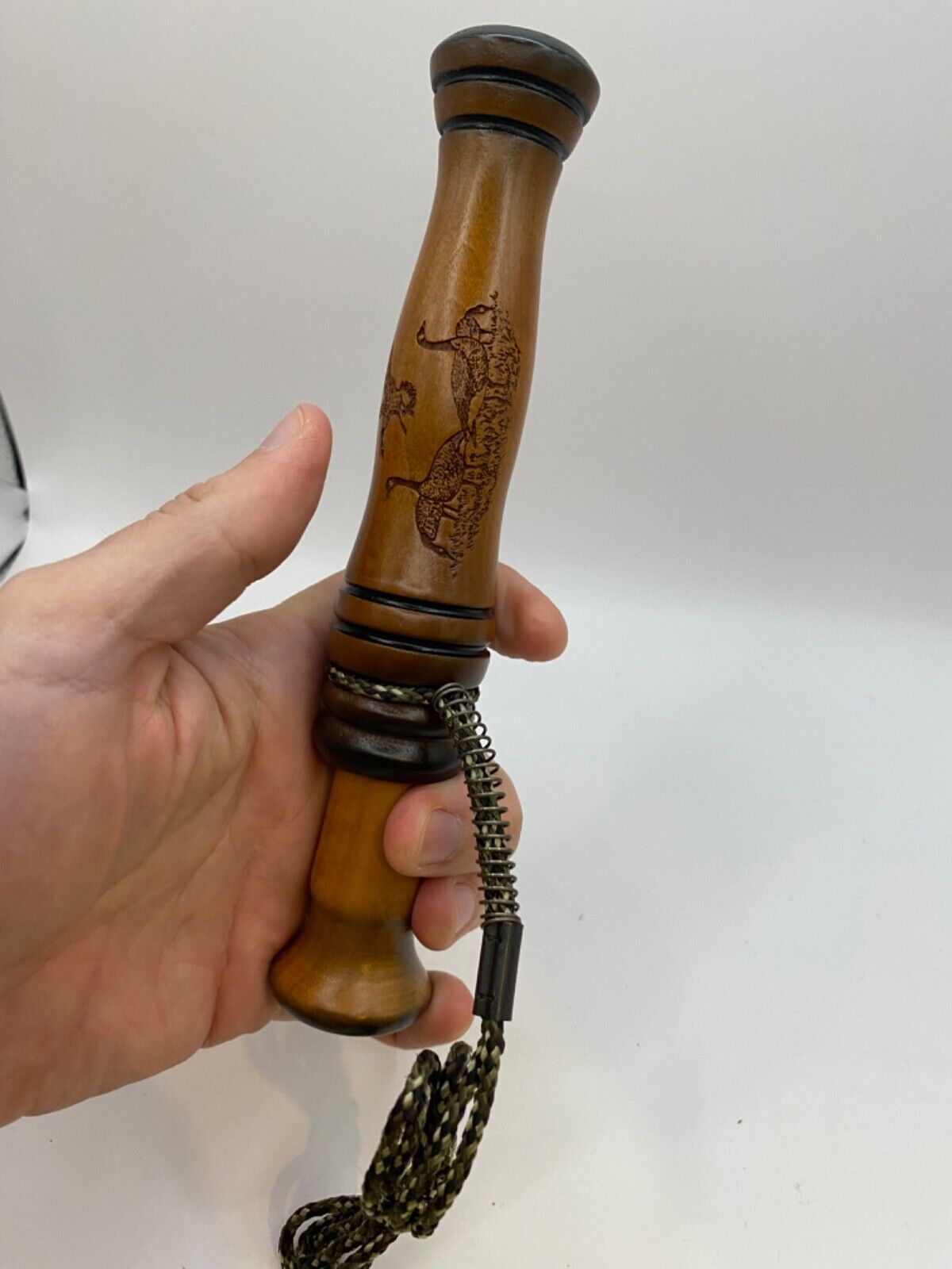 Genuinely Amish Crafted Goose Call with Lanyard - Honker