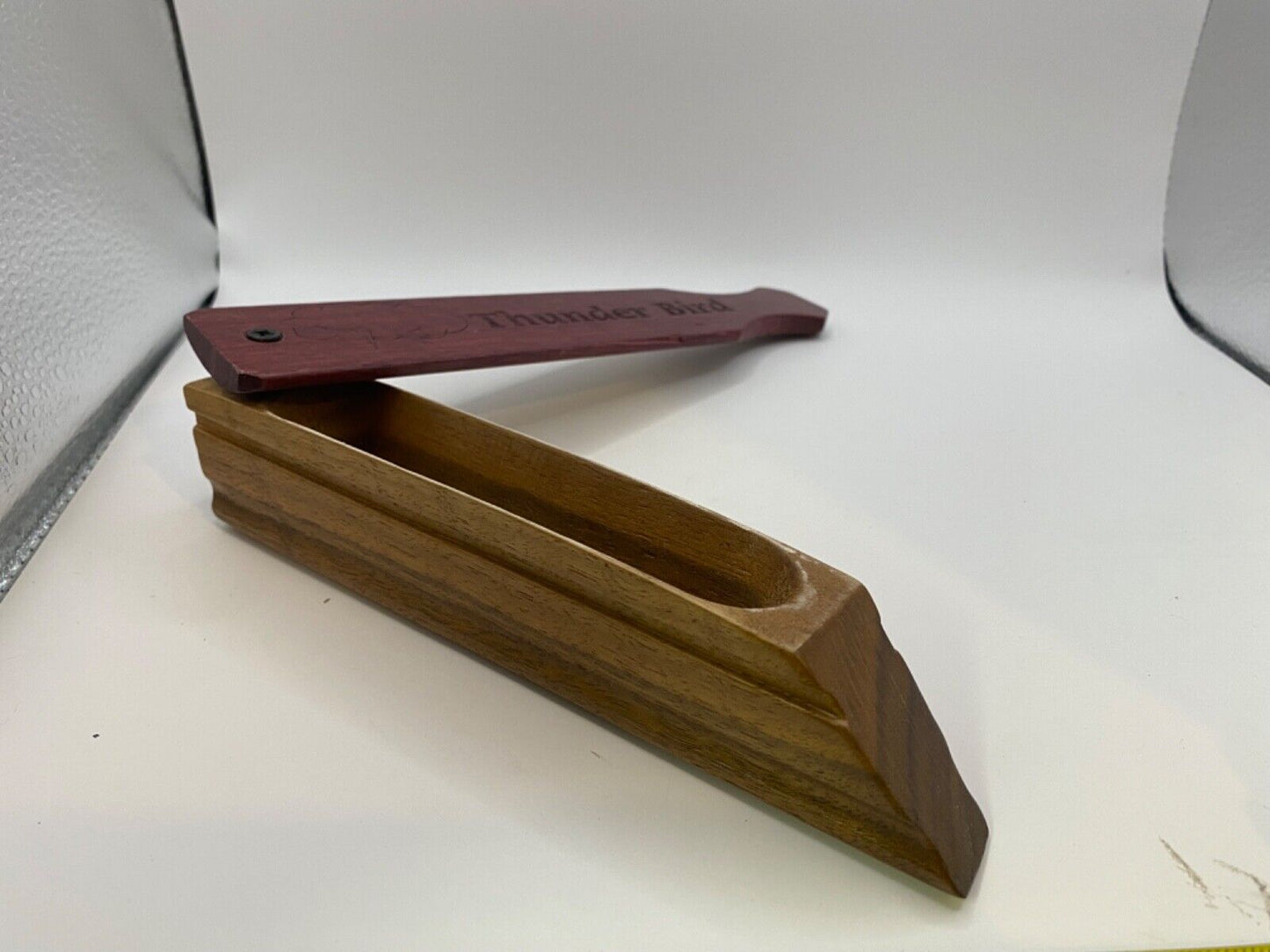 Wooden Amish Crafted Limited "Thunder Bird" Turkey Box Call - 2024