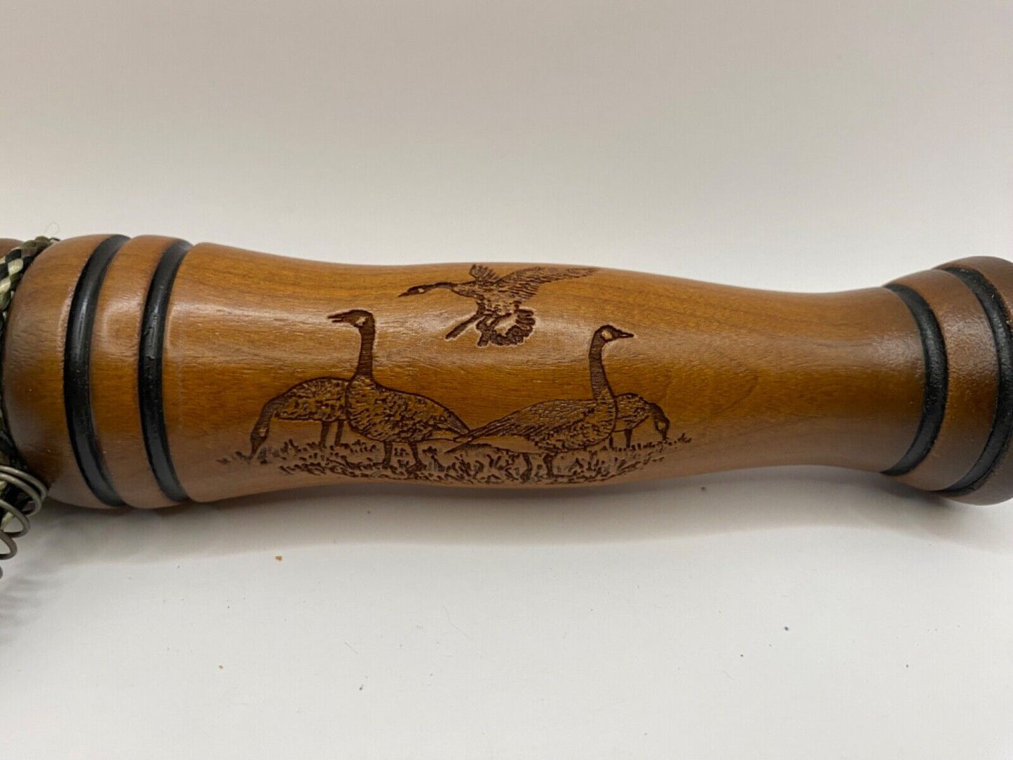 Genuinely Amish Crafted Goose Call with Lanyard - Honker