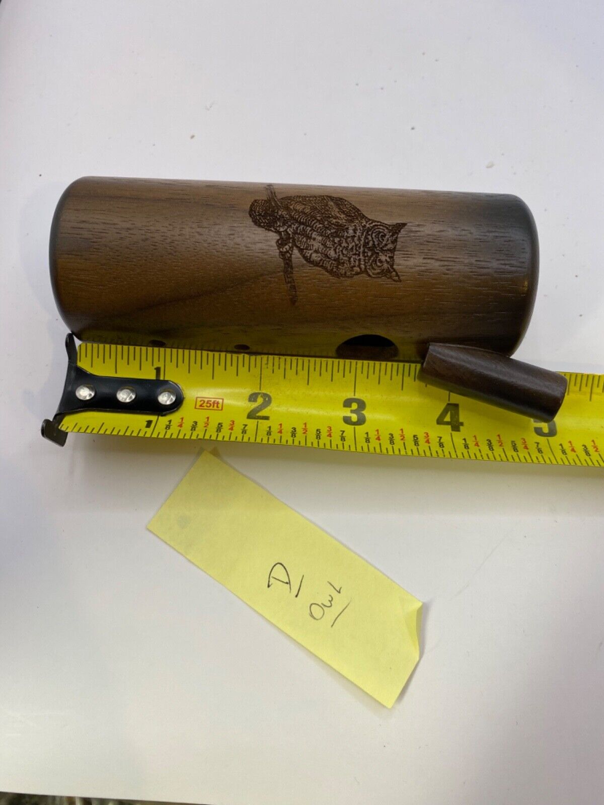 Genuinely Amish Crafted Owl Hooter / Owl Call - Wooden - Turkey Locator Call !