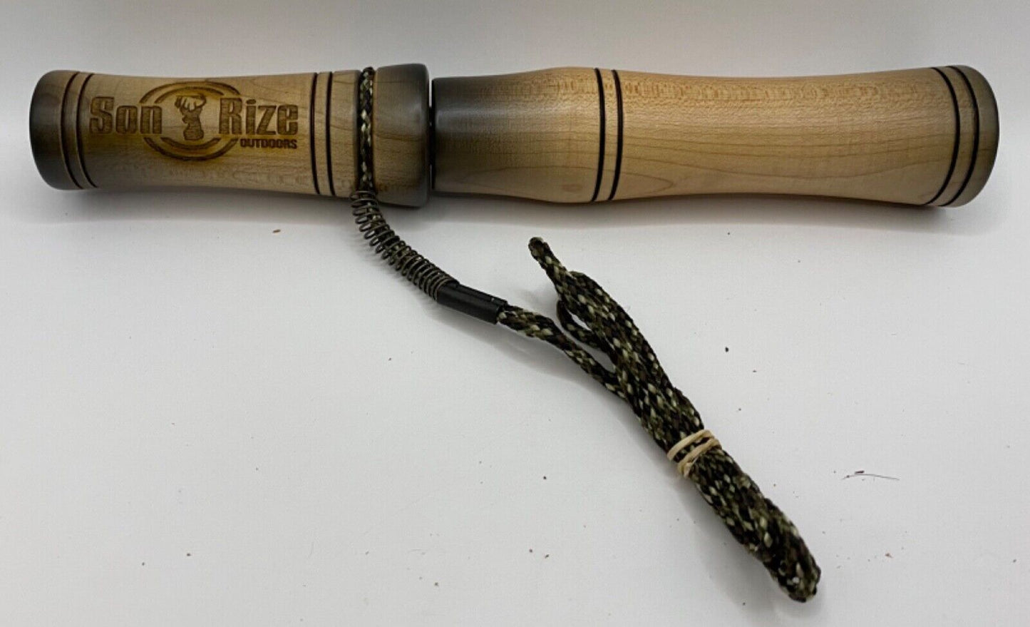 Wooden Amish Crafted Son Rize Buck / Deer Grunt Call - All Wood, Deep Sound!