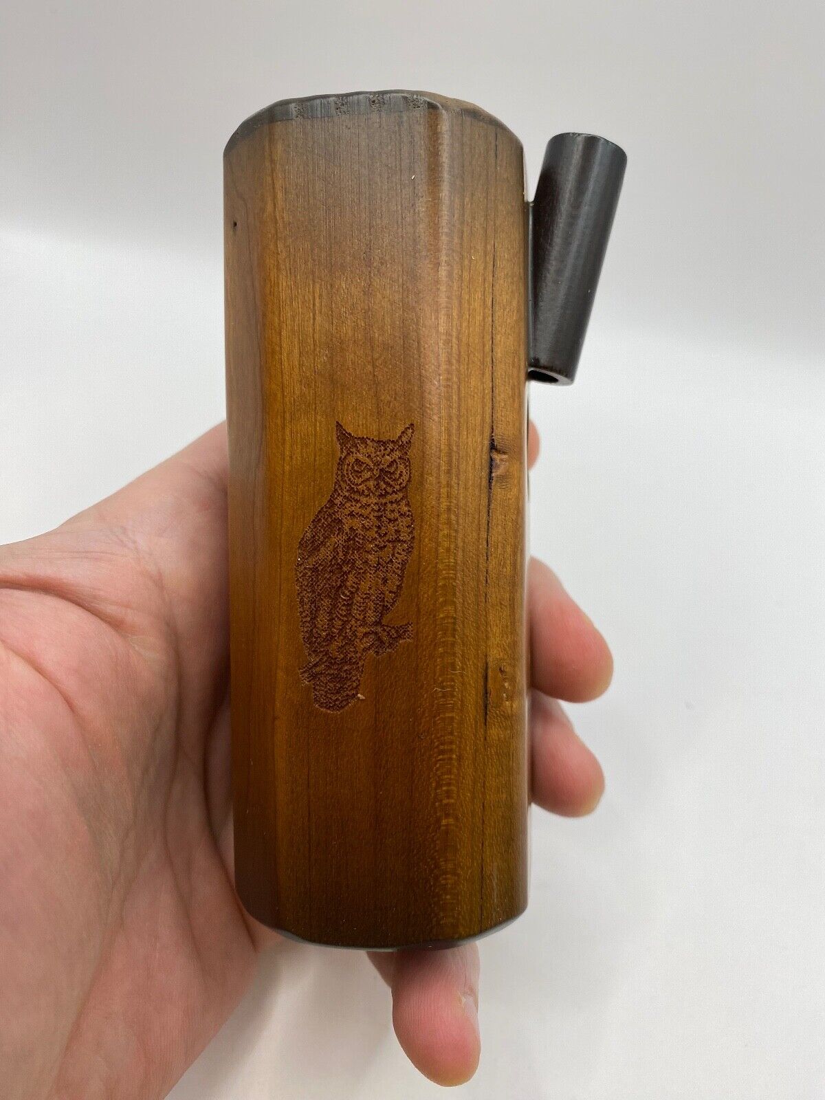 Genuinely Amish Crafted Owl Hooter / Owl Call - Wooden - Turkey Locator Call !