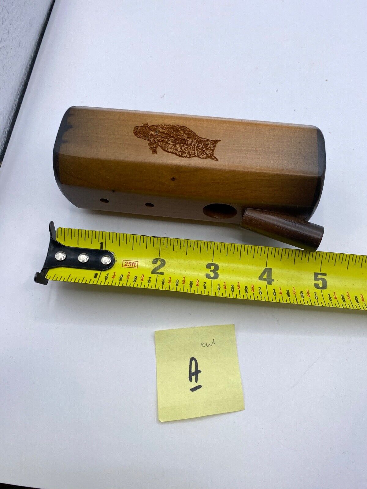 Genuinely Amish Crafted Owl Hooter / Owl Call - Wooden - Turkey Locator Call !