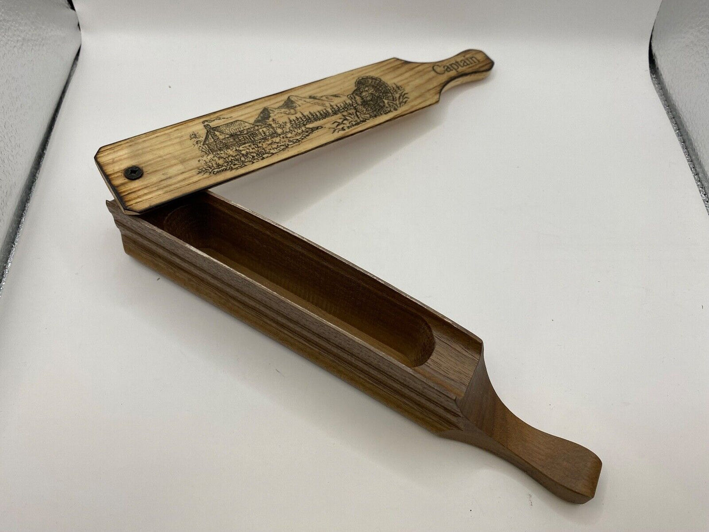 Genuinely Amish Crafted "Captain" Turkey Box Call