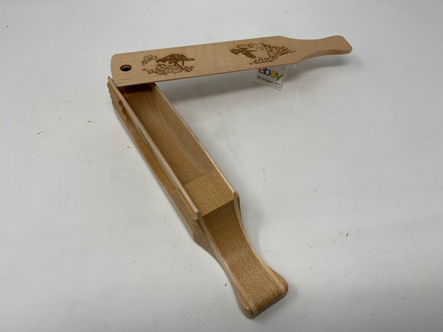 Genuinely Amish Crafted "Handle Half Moon" Turkey Box Call