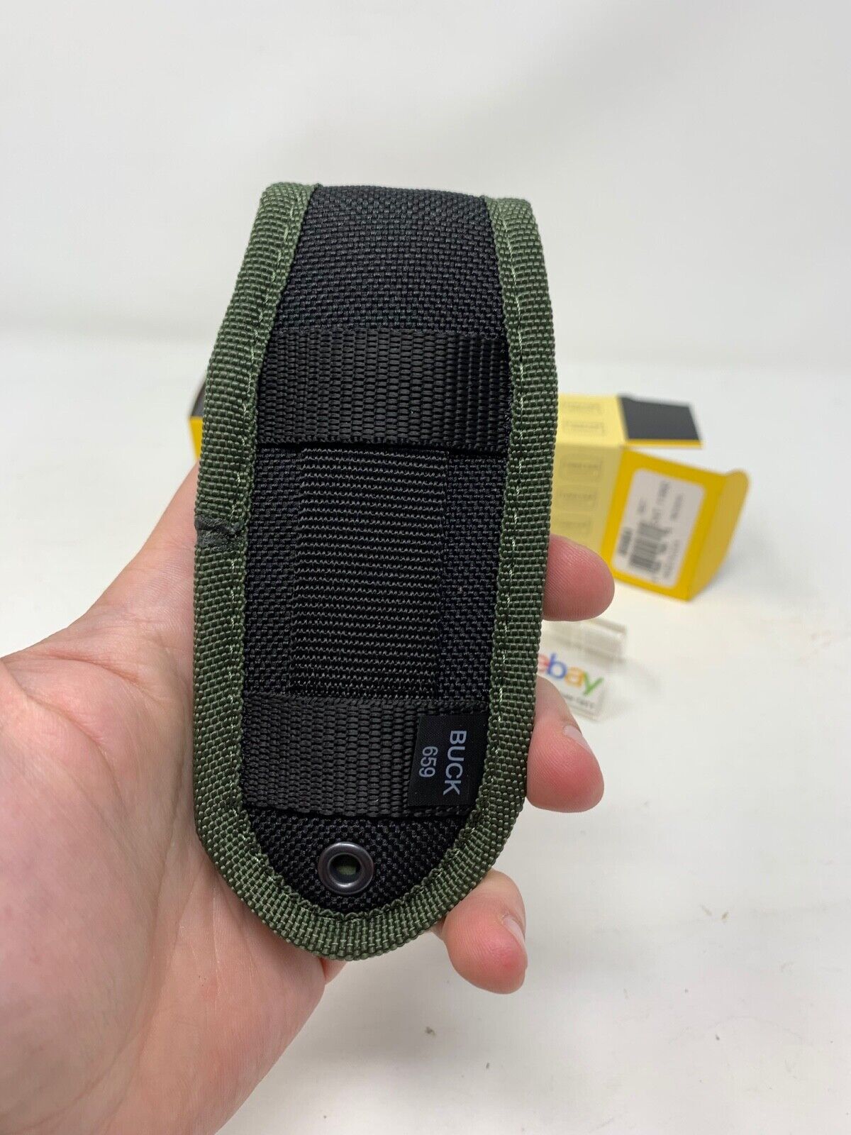 Buck USA 659 Large Pursuit Folding Hunting Knife with Sheath - New In Box!