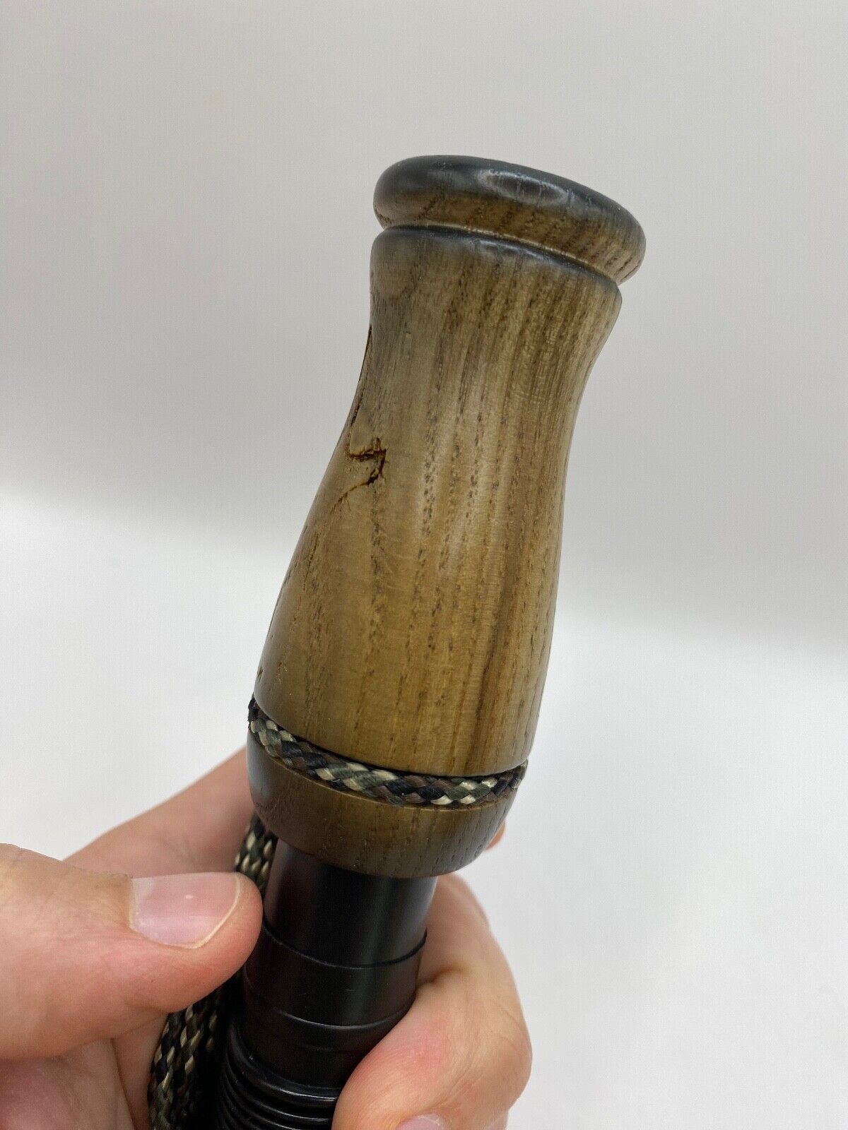 Genuinely Amish Crafted Wooden Coyote Howler Call with Lanyard