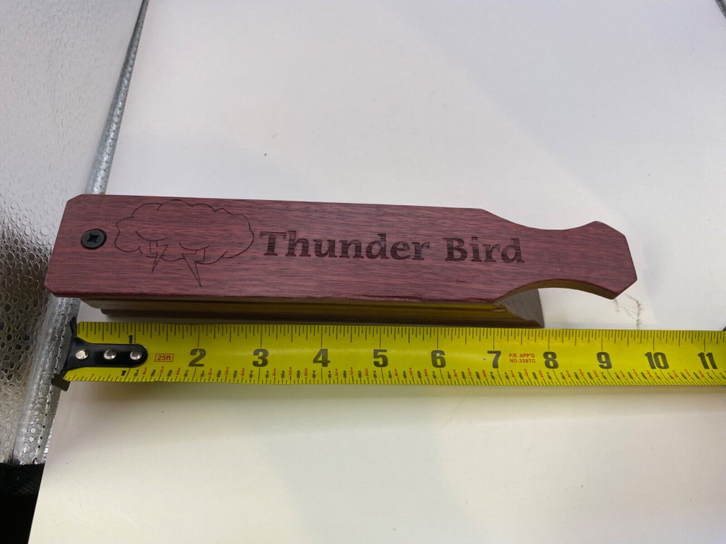 Wooden Amish Crafted Limited "Thunder Bird" Turkey Box Call - 2024