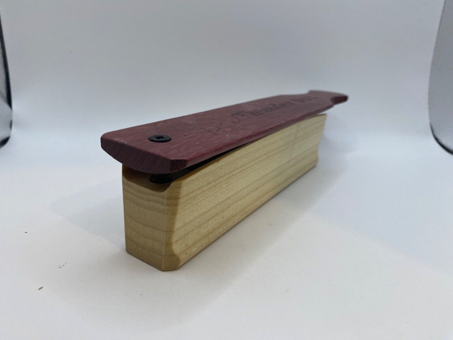 Wooden Amish Crafted Limited "Thunder Bird" Turkey Box Call - 2024