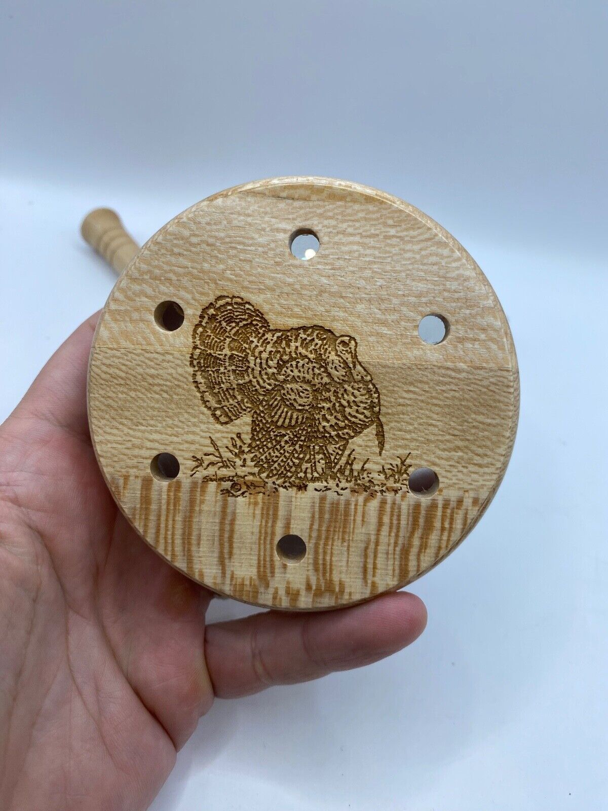 Genuinely Amish Crafted Turkey Friction Call with Striker