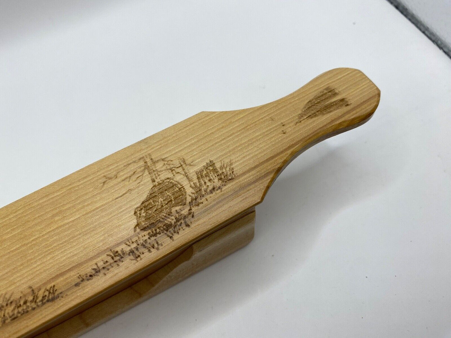 Genuinely Amish Crafted "Half Moon" Turkey Box Call