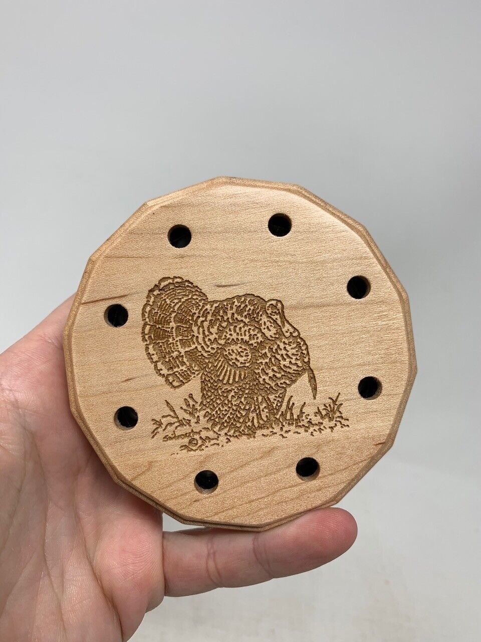 Genuinely Amish Crafted Turkey Friction Call with Striker