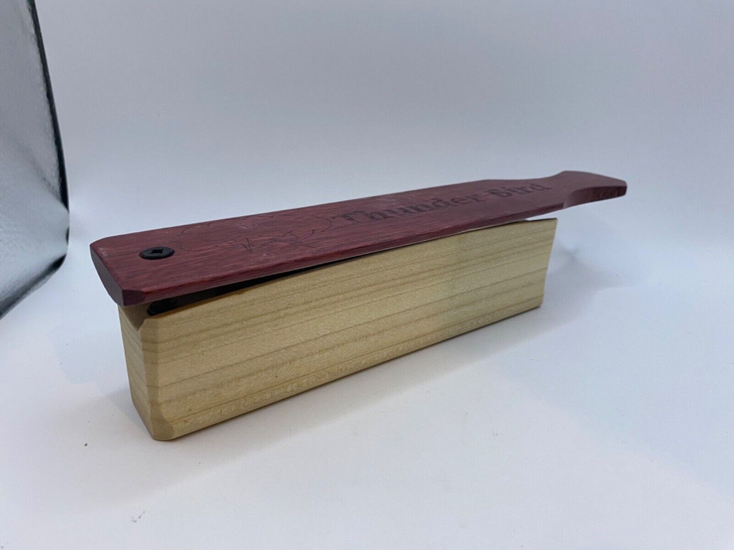 Wooden Amish Crafted Limited "Thunder Bird" Turkey Box Call - 2024