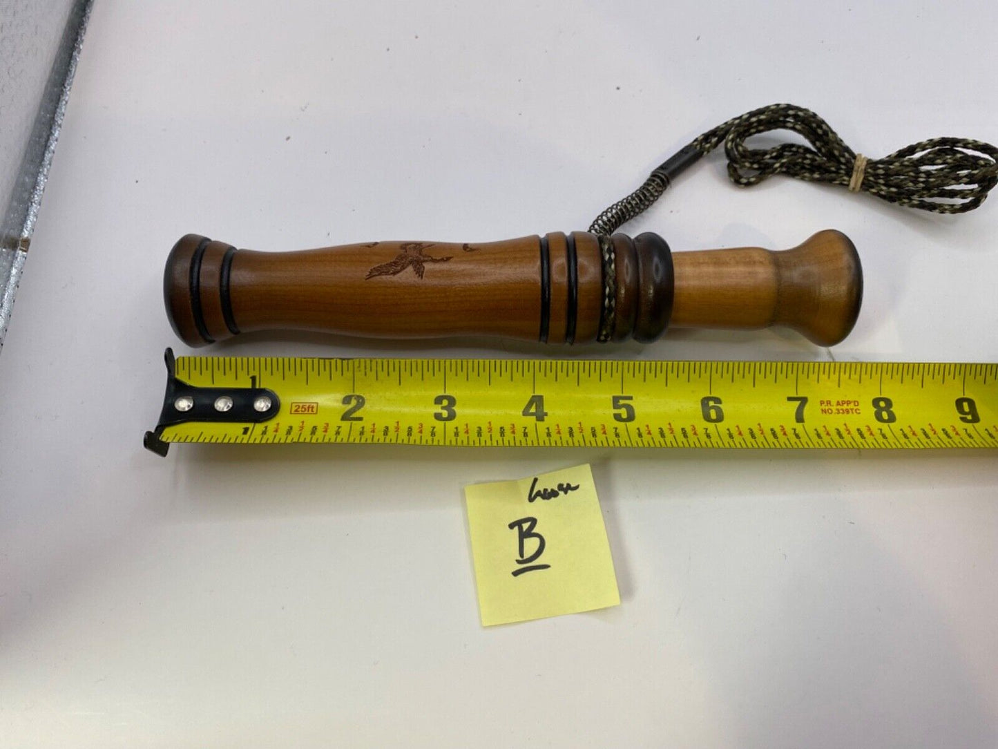 Genuinely Amish Crafted Goose Call with Lanyard - Honker