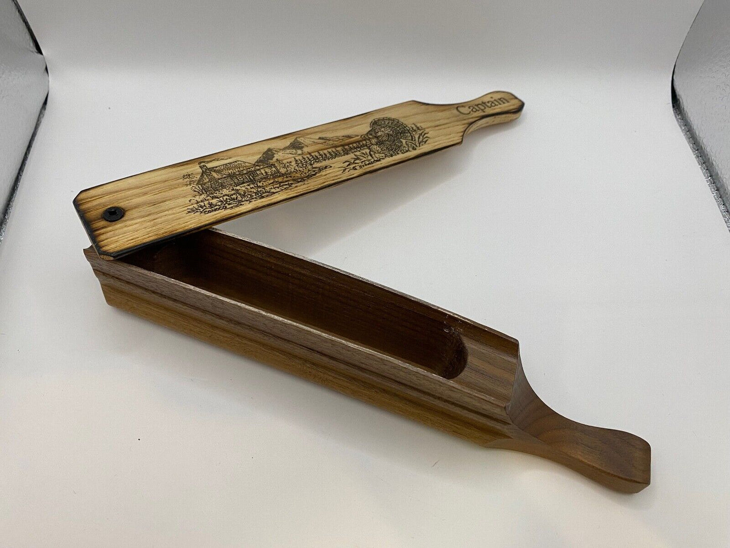 Genuinely Amish Crafted "Captain" Turkey Box Call