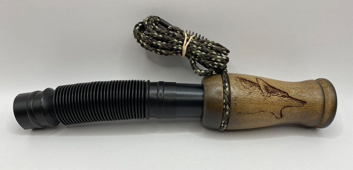 Genuinely Amish Crafted Coyote Howler Call with Lanyard