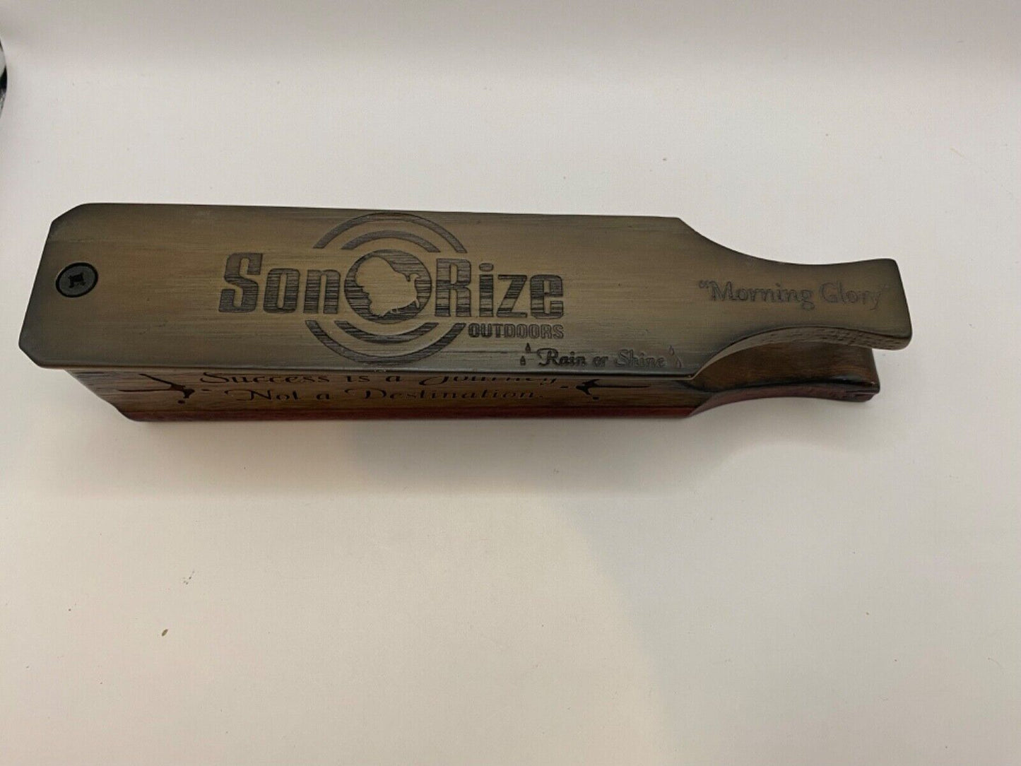 Wooden Amish Crafted Custom Engraved "Son Rize" Turkey Box Call - 2024