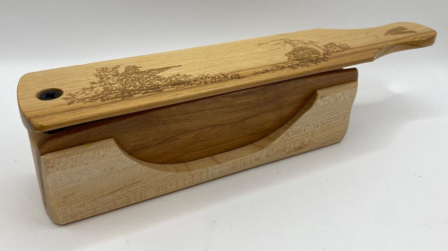 Genuinely Amish Crafted "Half Moon" Turkey Box Call