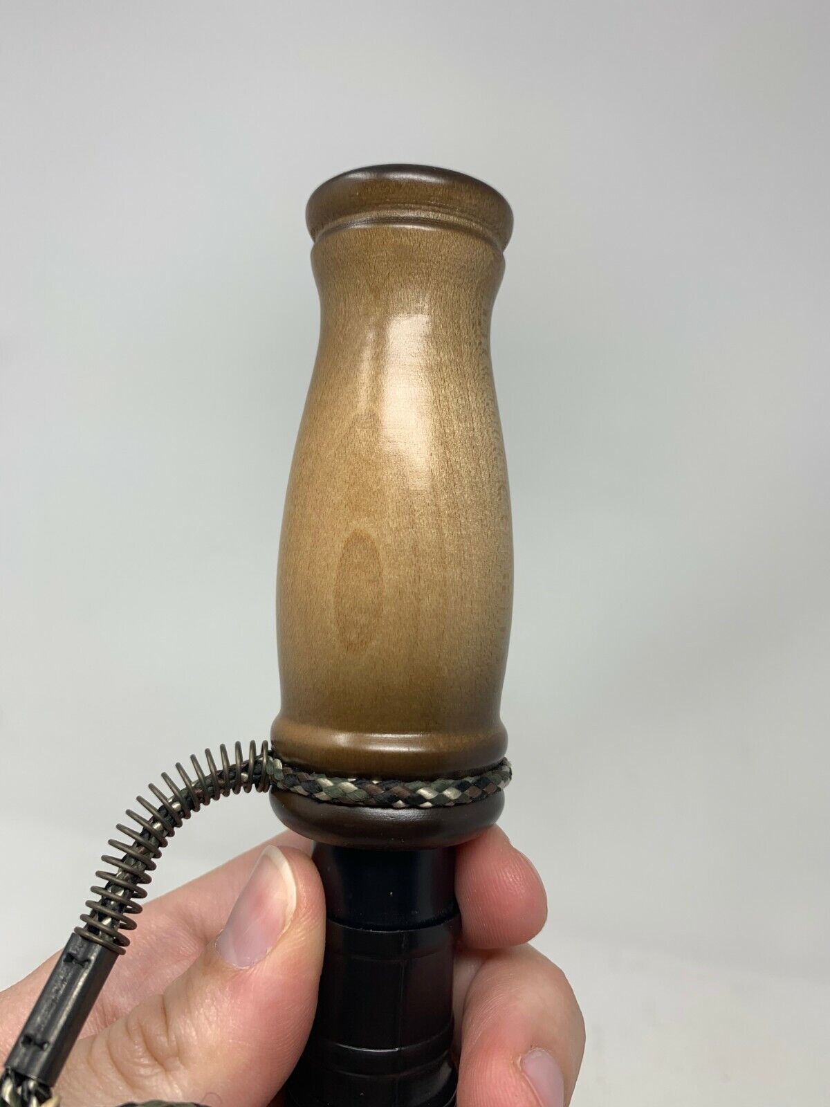 Wooden Amish Crafted Buck Deer Grunt Call with Lanyard