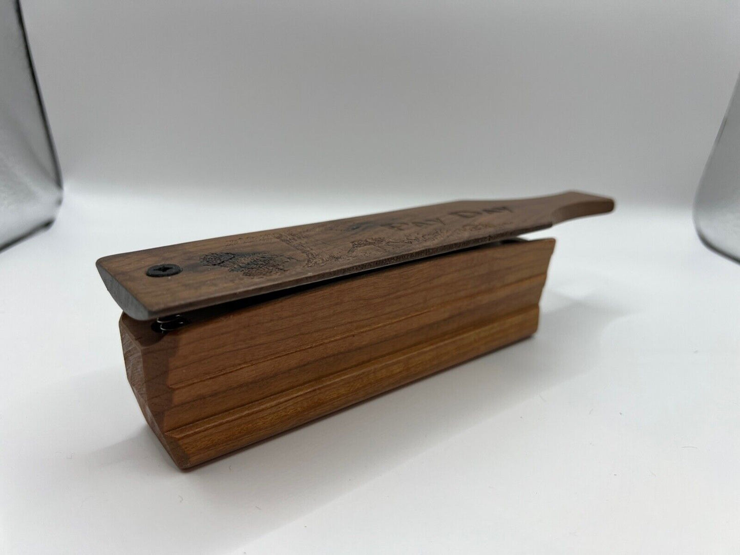 Wooden Amish Crafted "Pay Day" Limited Edition 2022 Turkey Box Call