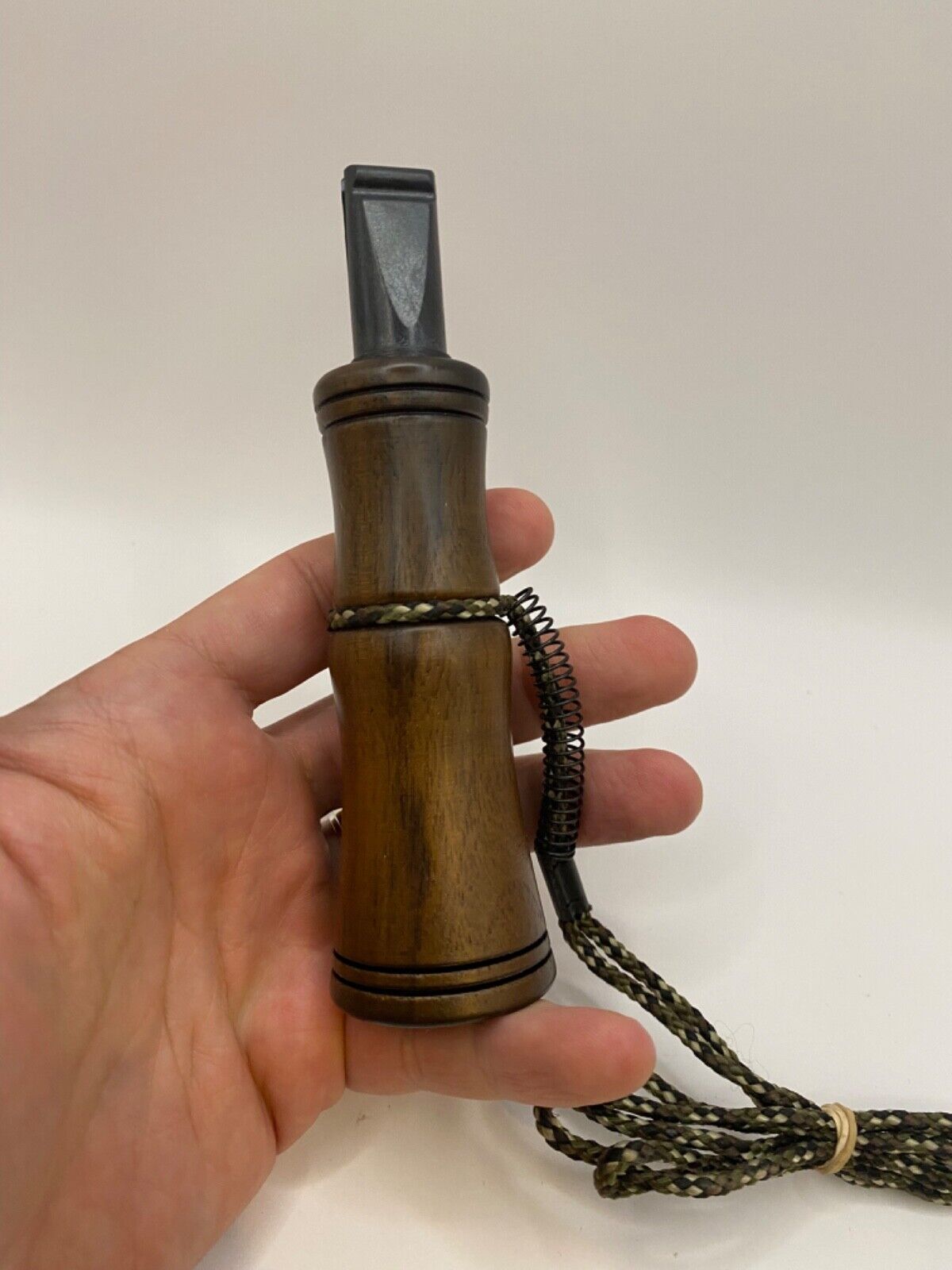 Wooden Amish Crafted Son Rize Crow Call - Big, Full Sound