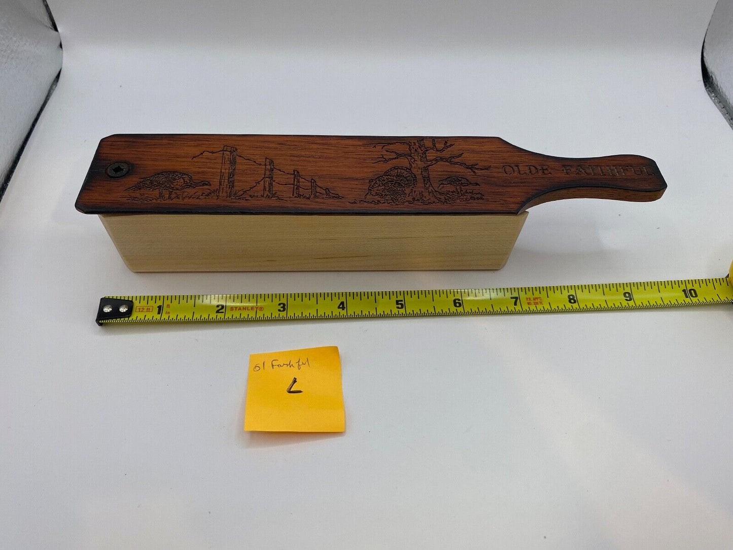 Genuinely Amish Crafted "Old Faithful" Turkey Box Call