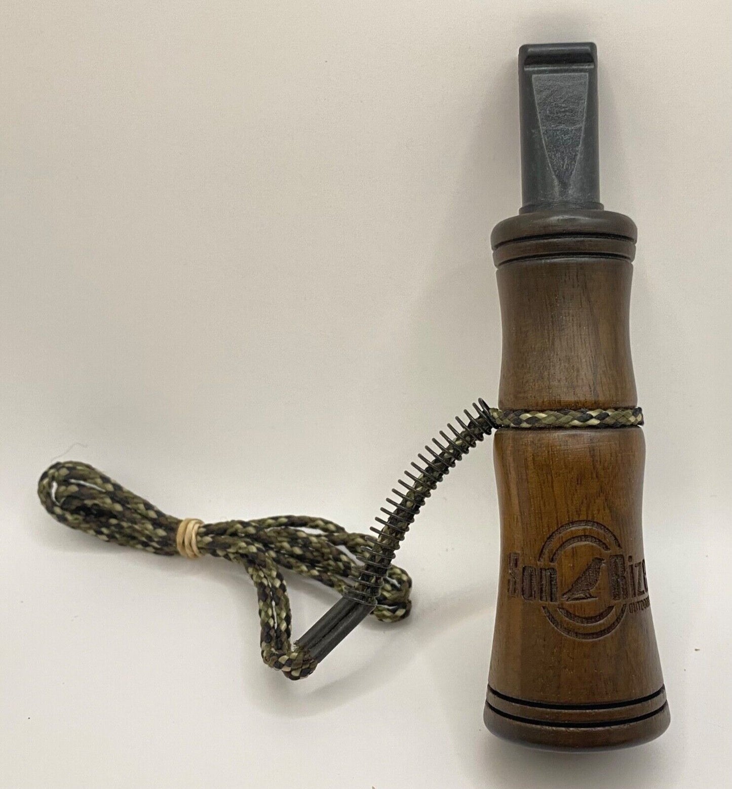 Wooden Amish Crafted Son Rize Crow Call - Big, Full Sound