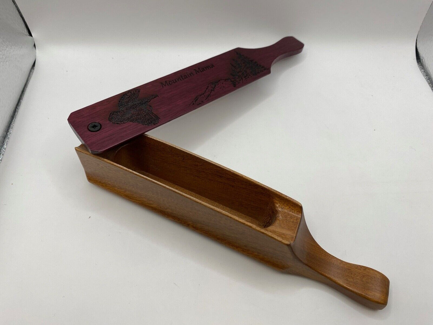 Genuinely Amish Crafted "Mountain Mama" Turkey Box Call