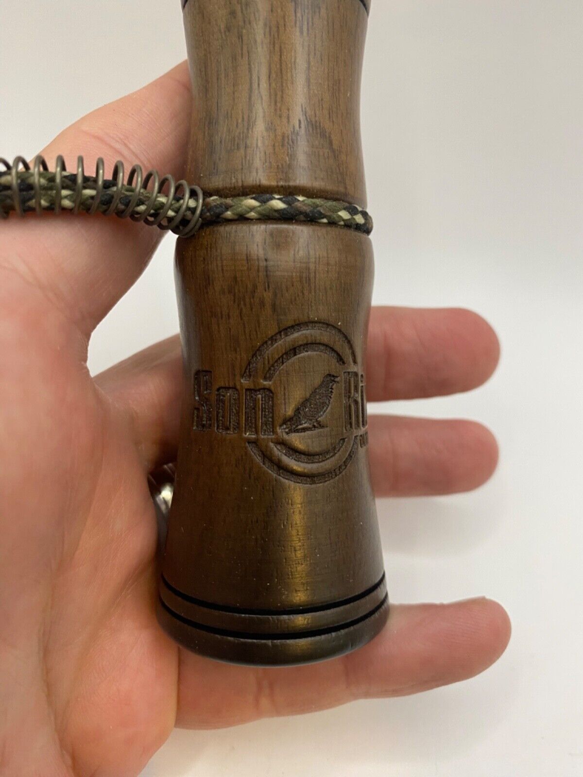 Wooden Amish Crafted Son Rize Crow Call - Big, Full Sound