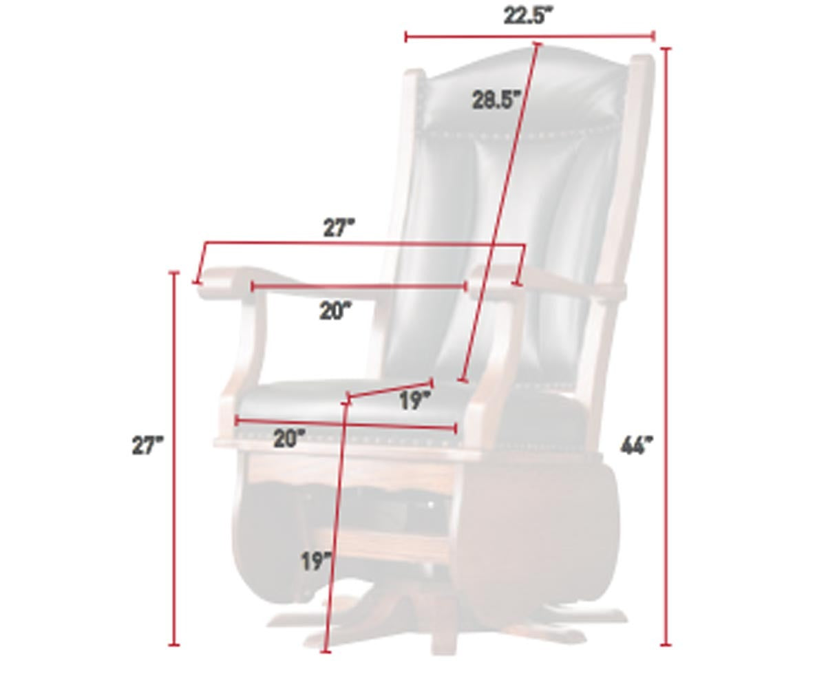Swivel Glider - 8 Leg Base