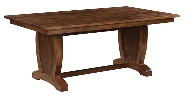 42" x 72" Arlington Double Pedestal Table