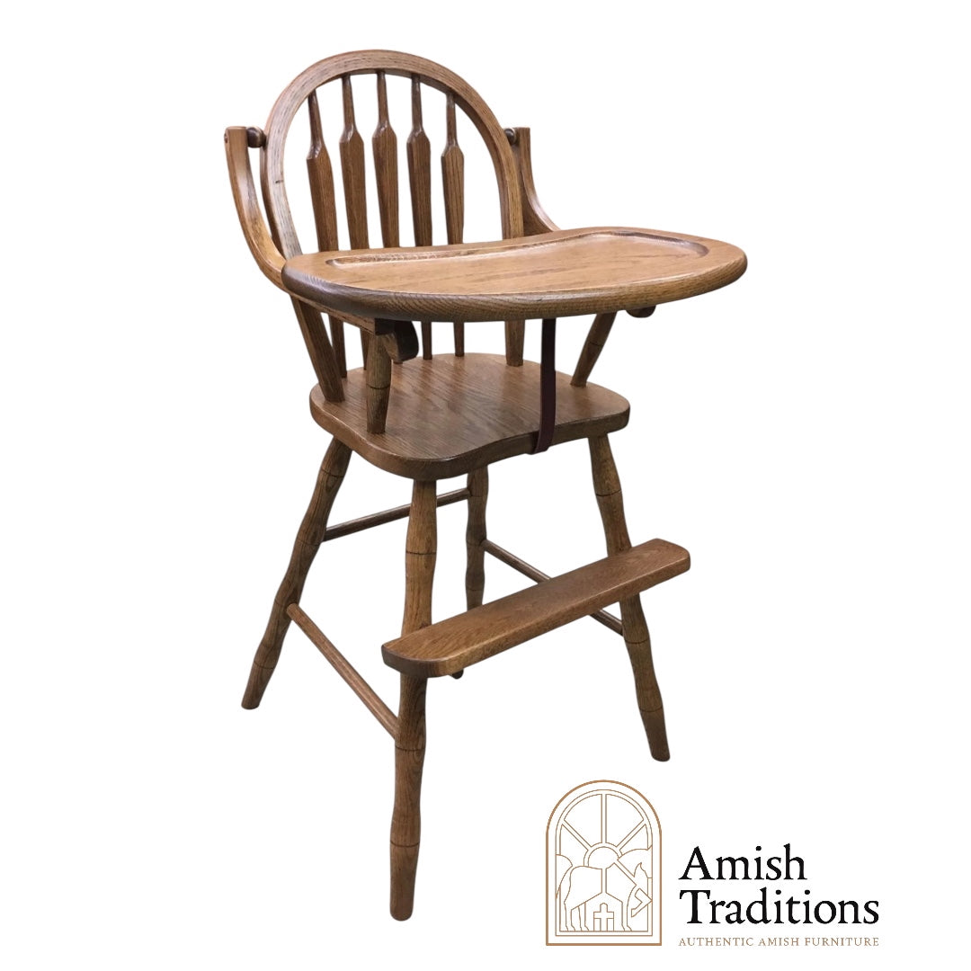 Arrow Back High Chair
